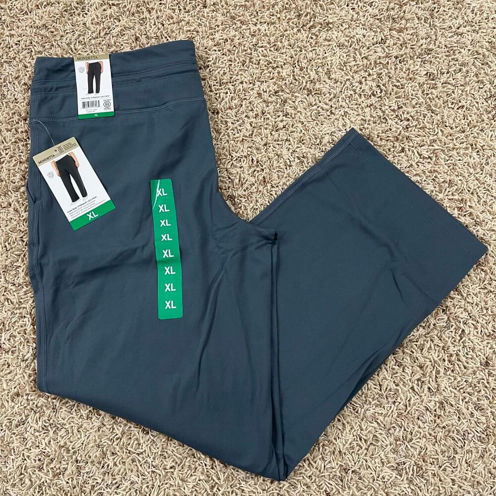 Mondetta Women's Pull-On Active Pants Blue, Size XL (New)
